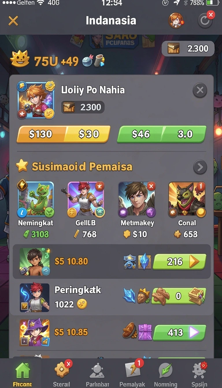 Tampilan utama aplikasi Download kayabet99 APK untuk Android yang intuitif dan efisien.